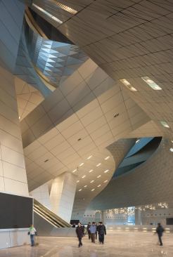 Public space in the Dalian International Conference Center.