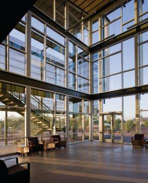 Lecture hall lobby