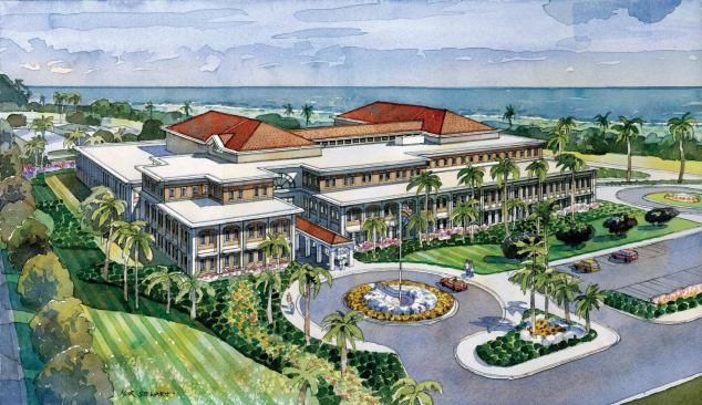U.S. Naval Hospital GuamArchitect: Sherlock, Smith & Adams, Montgomery, Ala.

Completion: 2014.

Brief: $158 million, 42-bed facility will replace the existing hospital built in 1954. Features include a rainwater capture system, native vegetation and high-albedo roof materials.
