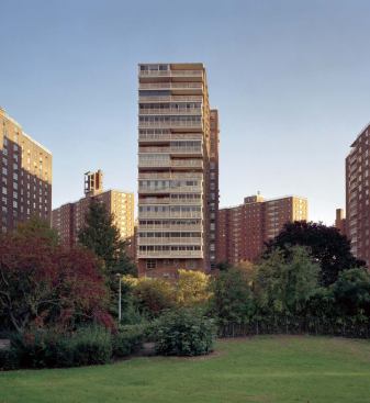Projects Moses successfully built in New York City include Morningside Gardens on the Upper West Side.
