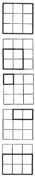 A ninth century architectural drawing of a never-built monastery in Switzerland, and Emil Ruder's cubic grid system. The grid system allows for data to be parsed out in small batches or grouped in several different variations across the page.