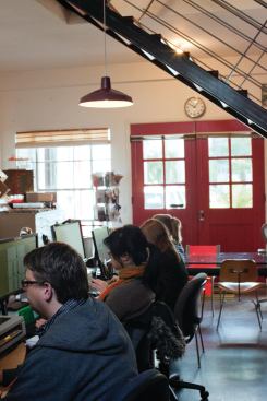 Hood Design currently employs five designers, but that number may increase with the expansion of the studio.