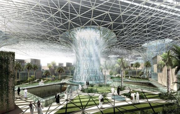 Ninety-eight percent of construction waste from Masdar City, near Abu Dhabi, will be diverted from landfills.