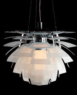 To celebrate its 50th anniversary, the iconic Artichoke fixture has been issued in glass as a limited edition.