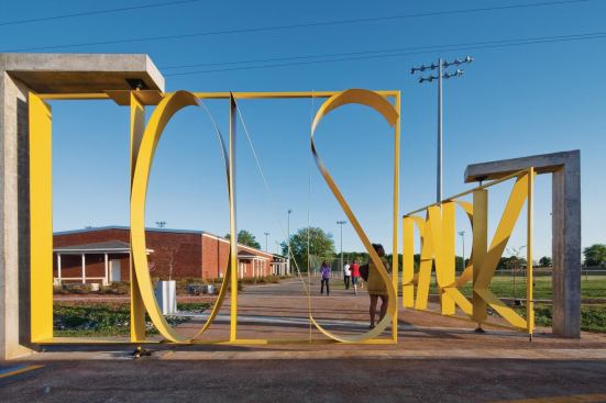 Lions Park Gates