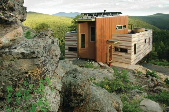 Shipping Container House, completed in 2010 and located near Nederland, Colo., was covered widely in the media and won early acclaim for the firm. 