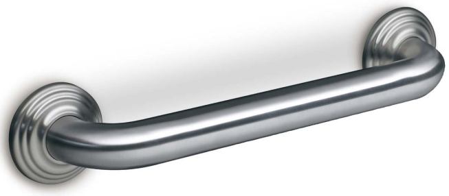 Bath Grab Bars Kohler

www.kohler.com 

ADA- and ANSI-compliant

Traditional, transitional, and contemporary styles

Coordinates with existing Kohler product suites

Available in lengths of 12, 18, 24, 32, 36, and 42 inches

Finishes include polished chrome and brushed stainless
