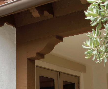 Southwest Collection millwork 

Fypon 

www.fypon.com 

Woodgrain stainable urethane millwork designed to complement stucco finishes

Pieces come preprimed in neutral, oatmeal-colored material 

Will not rot, warp, crack, or peel and is insect- and weather-resistant

More than 140 SKUs include shutters, decorative millwork, faux beams, and beam strapping