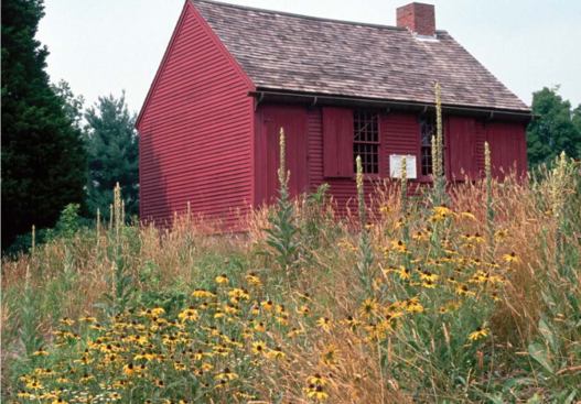1750, Nathan Hale Schoolhouse, East Haddam, Conn.