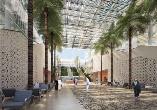 General lobby rendering