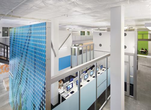 The institute's technology center. 