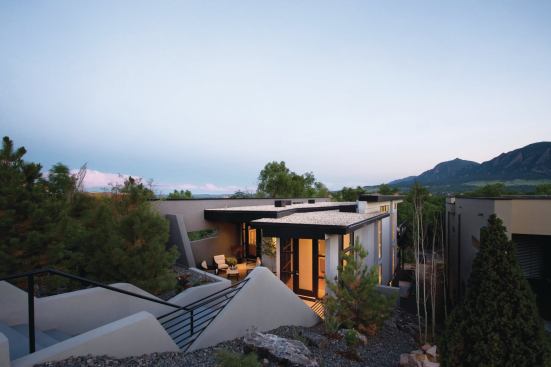 Fractured Residence, which Studio H:T designed in Boulder, Colo.