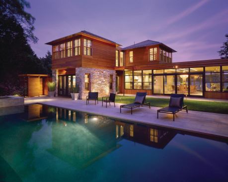 BUILDER October 2010  2010 Builder's Choice  Lagoon Pond Pavilion, Vineyard Haven, Mass.  Grand Award, Custom home, 3,500 to 6,000 square feet