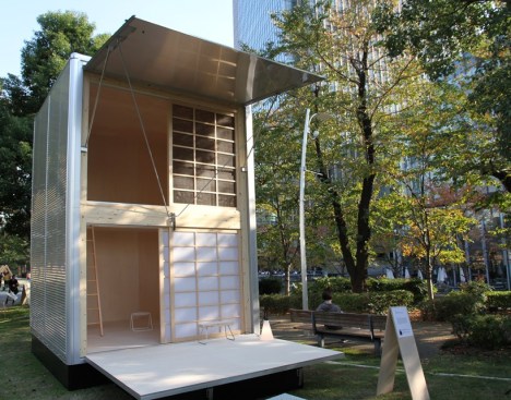 "Truck Hut",&nbsp;image via Design Boom