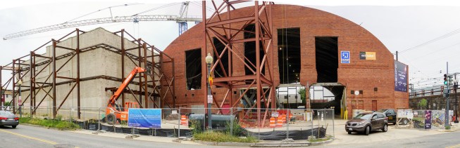 Uline Arena development, in August 2016