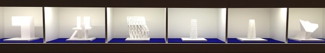 Exhibit models showing common architectural tropes and themes that can't be copyrighted