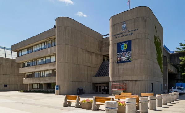 The science wing at Scarborough