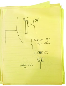 Sketch of a Knoll chair