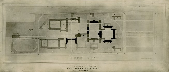 1899 Cope and Stewardson Campus Plan