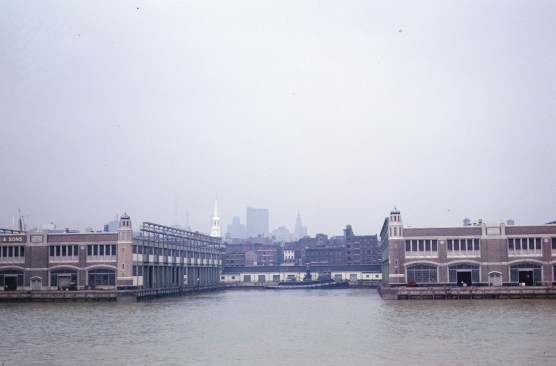 Philadelphia as seen across the Delaware River, 1963