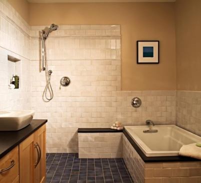 Wizard Enterprise  Hawthorne is a lower-priced alternative to the company’s small-batch handcrafted&nbsp;tiles. Featuring glazes that give&nbsp;each tile a unique look, the products&nbsp;are made from 40% post-industrial clay and are single-fired. 
www.wizardenterprise.com.